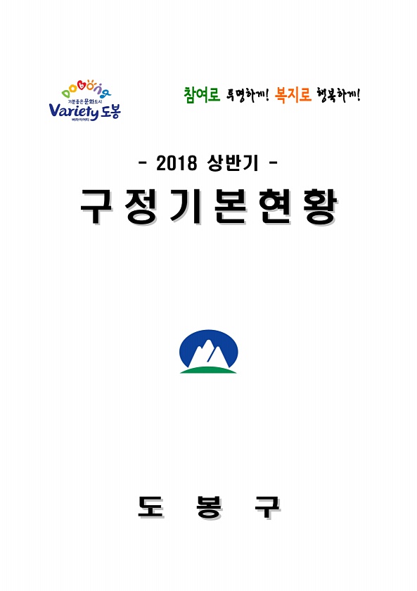 2018년 상반기 구정기본현황