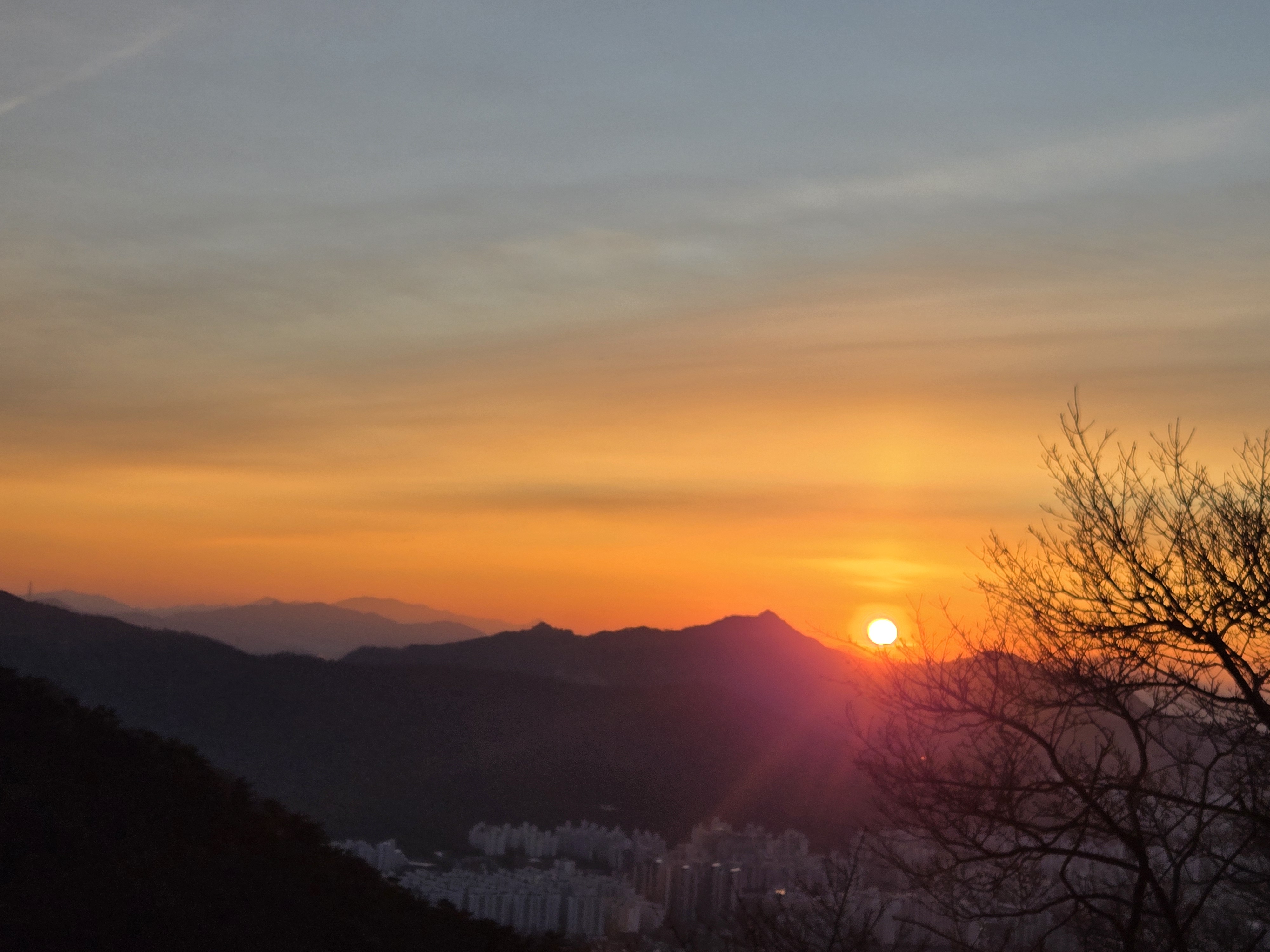 도봉산에서 맞이한 병오년 힘찬 해맞이