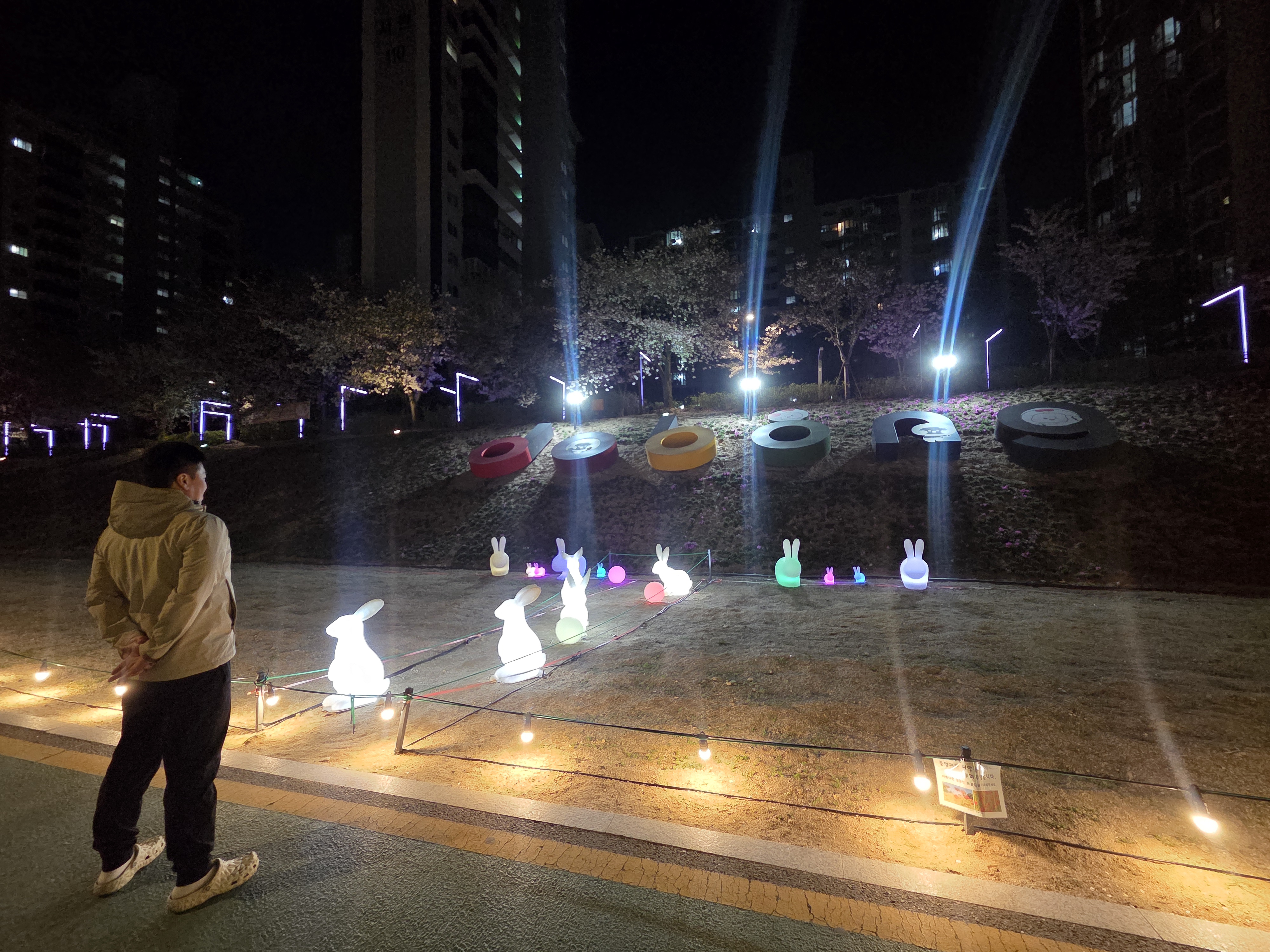 도봉의 봄밤을 수놓은 <중랑천 봄빛산책>