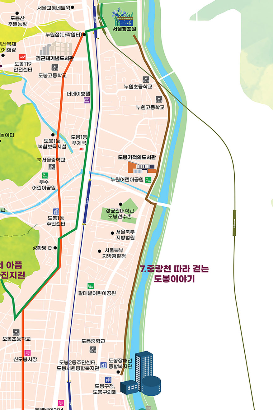 Map of history and culture road